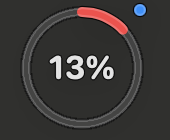 Widget — compact mode
